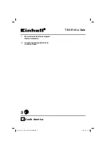 Предварительный просмотр 1 страницы EINHELL 3408016 Original Operating Instructions