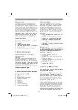 Preview for 62 page of EINHELL 3410642 Original Operating Instructions