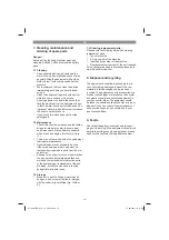 Preview for 19 page of EINHELL 3410920 Operating Instructions Manual