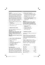 Preview for 141 page of EINHELL 3410920 Operating Instructions Manual