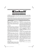 Preview for 35 page of EINHELL 3420663 Original Operating Instructions