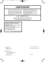 Preview for 10 page of EINHELL 36.073.10 Operating Instructions Manual