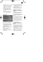 Preview for 41 page of EINHELL 40.073.20 Operating Instructions Manual