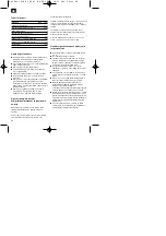 Preview for 46 page of EINHELL 40.073.20 Operating Instructions Manual