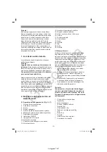 Preview for 36 page of EINHELL 40.073.25 Original Operating Instructions