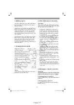 Предварительный просмотр 37 страницы EINHELL 40.073.25 Original Operating Instructions