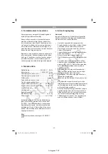 Preview for 46 page of EINHELL 40.073.25 Original Operating Instructions