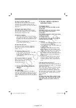 Preview for 74 page of EINHELL 40.073.25 Original Operating Instructions