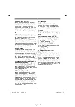 Preview for 75 page of EINHELL 40.073.25 Original Operating Instructions