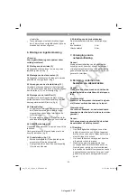 Preview for 83 page of EINHELL 40.073.25 Original Operating Instructions