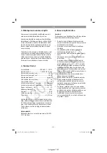 Preview for 102 page of EINHELL 40.073.25 Original Operating Instructions