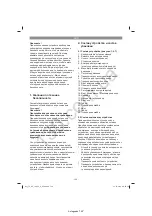 Предварительный просмотр 110 страницы EINHELL 40.073.25 Original Operating Instructions