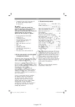 Preview for 111 page of EINHELL 40.073.25 Original Operating Instructions