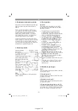 Предварительный просмотр 121 страницы EINHELL 40.073.25 Original Operating Instructions