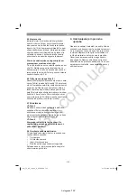 Preview for 123 page of EINHELL 40.073.25 Original Operating Instructions