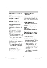 Preview for 31 page of EINHELL 40.073.60 Original Operating Instructions