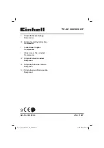 Предварительный просмотр 1 страницы EINHELL 40.103.94 Original Operating Instructions