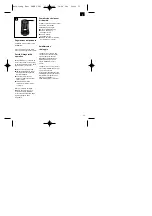 Предварительный просмотр 33 страницы EINHELL 40.203.50 Operating Instructions Manual