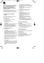 Предварительный просмотр 4 страницы EINHELL 40.205.10 Original Operating Instructions