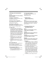 Preview for 8 page of EINHELL 40.206.10 Original Operating Instructions