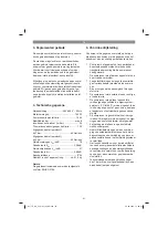 Preview for 61 page of EINHELL 40.206.10 Original Operating Instructions