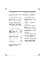 Предварительный просмотр 70 страницы EINHELL 40.206.10 Original Operating Instructions