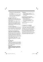 Preview for 36 page of EINHELL 40.206.20 Original Operating Instructions