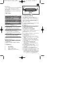 Предварительный просмотр 11 страницы EINHELL 4006825504378 Operating And Maintenance Instructions Manual