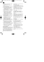 Предварительный просмотр 12 страницы EINHELL 4006825504378 Operating And Maintenance Instructions Manual