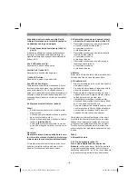 Предварительный просмотр 114 страницы EINHELL 4006825646504 Original Operating Instructions