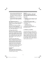 Preview for 75 page of EINHELL 4020450 Original Operating Instructions