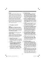 Preview for 18 page of EINHELL 4020455 Operating Instructions Manual