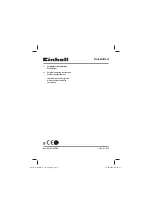 EINHELL 41.327.54 Original Operating Instructions предпросмотр