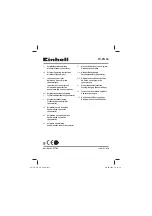 EINHELL 41.377.90 Original Operating Instructions предпросмотр