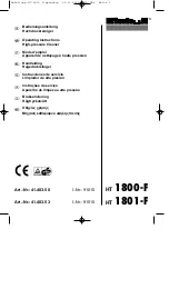 EINHELL 41.403.50 Operating Instructions Manual предпросмотр