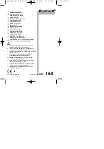 EINHELL 41.404.60 Operating Instructions Manual preview