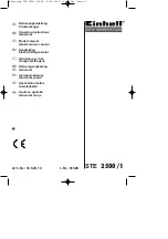 Preview for 1 page of EINHELL 41.523.10 Operating Instructions Manual