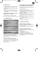 Предварительный просмотр 9 страницы EINHELL 41.523.10 Operating Instructions Manual