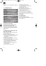 Preview for 36 page of EINHELL 41.523.10 Operating Instructions Manual