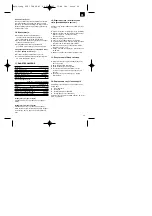 Preview for 29 page of EINHELL 41.523.20 Operating Instructions Manual