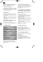 Предварительный просмотр 10 страницы EINHELL 41.523.30 Operating Instructions Manual