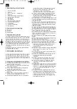 Предварительный просмотр 16 страницы EINHELL 41.523.30 Operating Instructions Manual