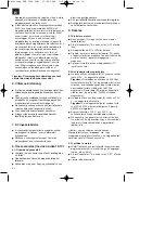 Предварительный просмотр 32 страницы EINHELL 41.523.30 Operating Instructions Manual