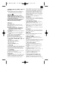 Предварительный просмотр 19 страницы EINHELL 41.702.95 Operating Instructions Manual