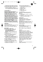 Preview for 35 page of EINHELL 41.706.60 Operating Instructions Manual