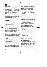 Preview for 36 page of EINHELL 41.706.60 Operating Instructions Manual