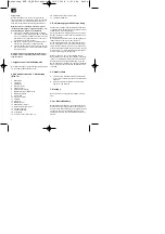 Preview for 6 page of EINHELL 41.713.25 Assembly And Operating Instructions Manual