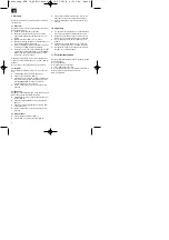 Preview for 8 page of EINHELL 41.713.25 Assembly And Operating Instructions Manual