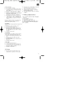 Preview for 13 page of EINHELL 41.713.25 Assembly And Operating Instructions Manual