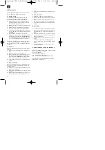 Preview for 18 page of EINHELL 41.713.25 Assembly And Operating Instructions Manual